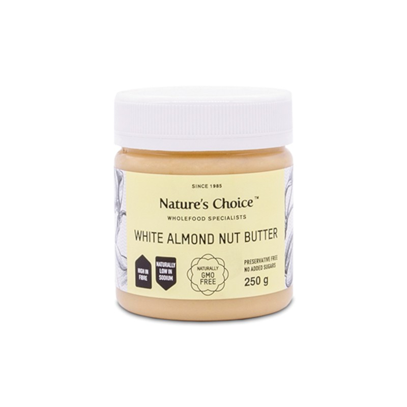 Nature's Choice White Almond Nut Butter 250g