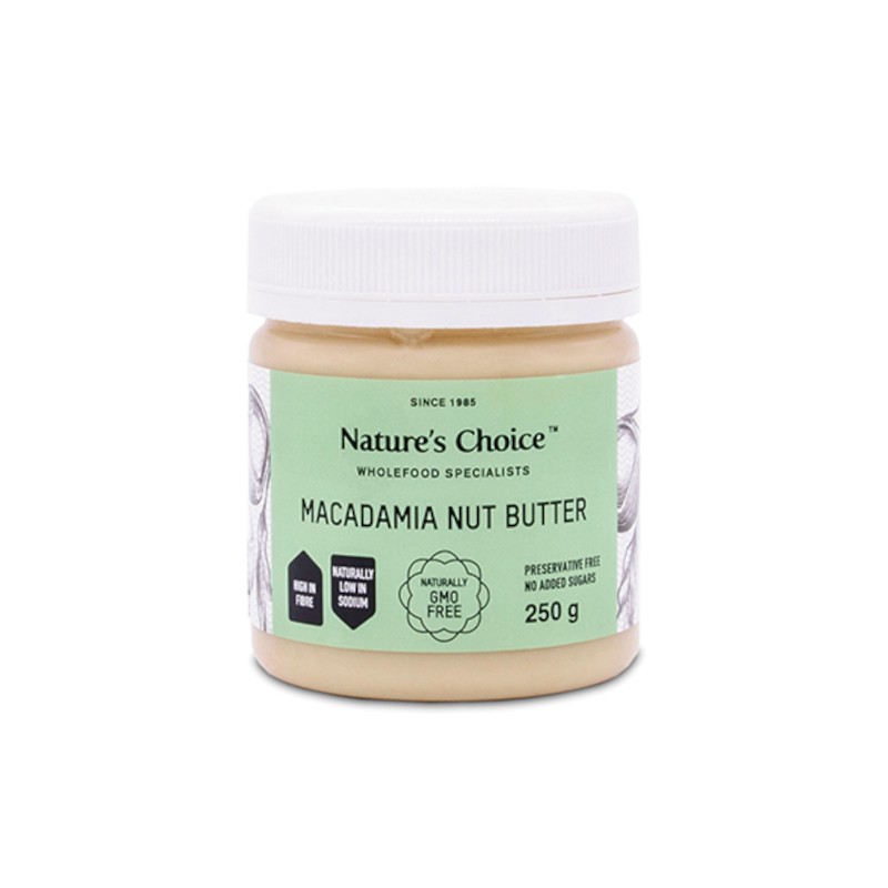 Nature's Choice Macadamia Nut Butter 250g