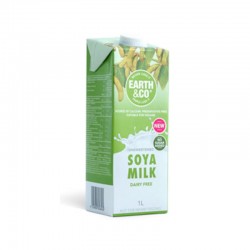 Earth & Co Unsweetened Soya Milk 1L