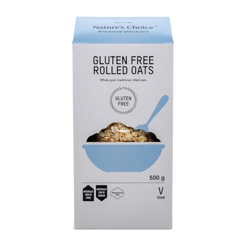 Nature's Choice GF Rolled Oats 500g