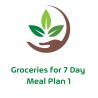 Groceries for 7 Day Meal Plan 1