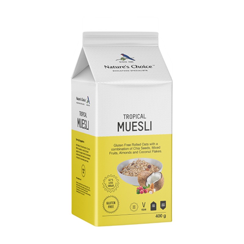 Nature's Choice GF Tropical Muesli 400g