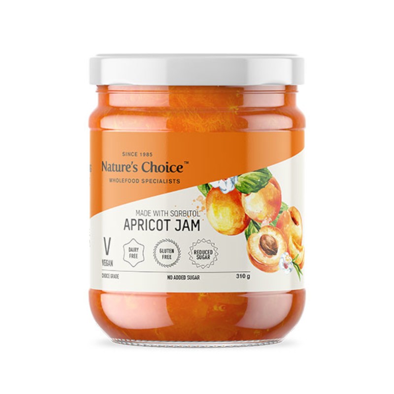 Nature's Choice No added sugar Apricot Jam 310g