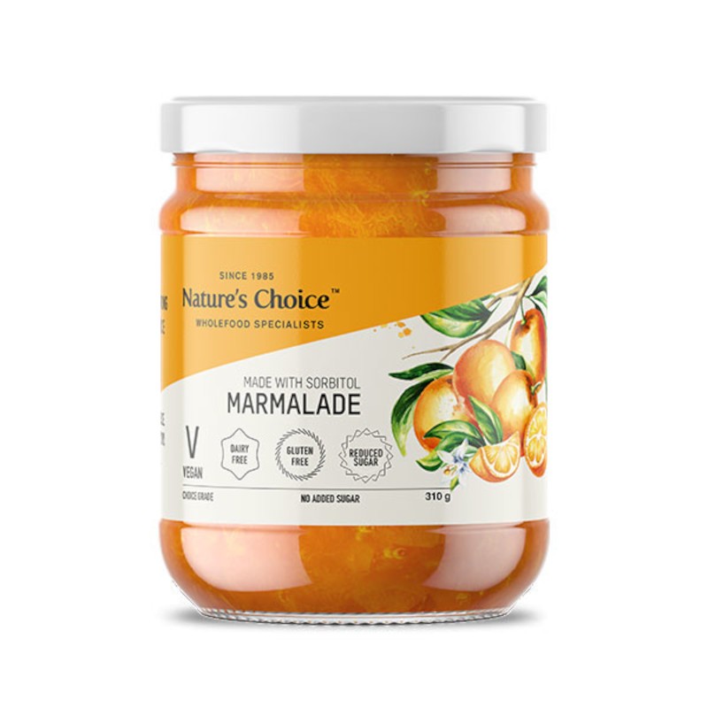 Nature's Choice No added sugar Marmalade Jam 310g