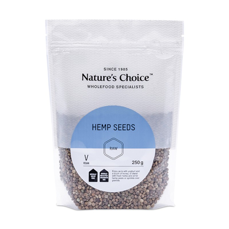 Nature's Choice Hemp Seeds 250g